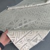 Ковер для гостиной из артшелка дизайн 65 Белый