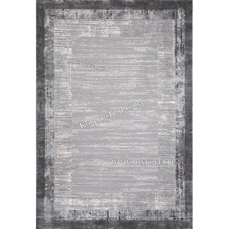 Абстрактный ковер дизайн 100 серый
