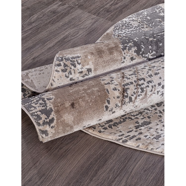 Ковер Armina 04022C GREY / BROWN Овал